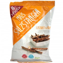 Paluszki słone kukurydziane