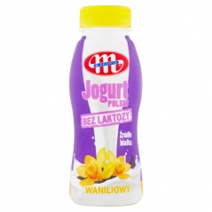 Mlekovita Jogurt Polski bez laktozy waniliowy 250g