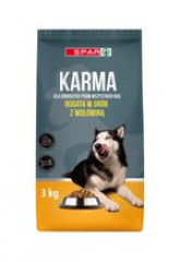 Spar karma dla psa sucha bogata w drób z wołowiną 