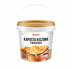 Spar kapusta kiszona z marchewką wiaderko 1kg 