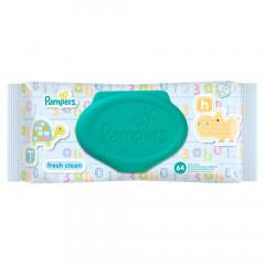 Pampers Fresh Clean Chusteczki dla niemowląt 64 szt.