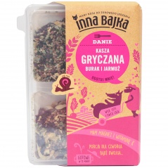 Kasza gryczana burak jarmuż 