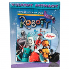Bajki dvd roboty z książką 