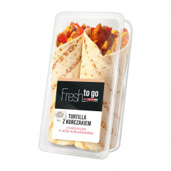 Tortilla Fresh To Go at Spar meksykańska z kurczakiem i warzyw 