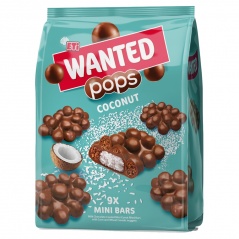 Baton Wanted coconut minis bars 