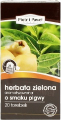 Herbata zielona o smaku Pigwy Piotr i Paweł