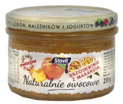 Stovit naturalnie owocowe brzoskwinie z marakują 