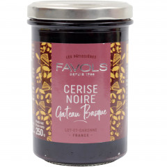Konfitura Favols z czarnej czereśni 