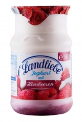 Jogurt z owocami malina i borówka mix 150g