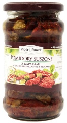 Pomidory suszone z kaparami w oleju z ziołami 