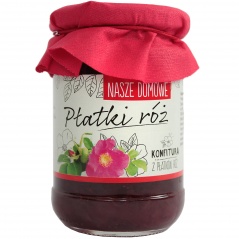 Konfitura z płatków róż nasze domowe 