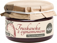 Konfitura a to dobre! z truskawek z cynamonem 295g 