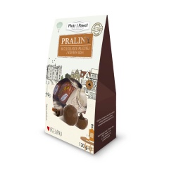 Praliny w czekoladzie mlecznej z kremem irish 