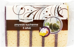 Zmywaki kuchenne Piotr i Paweł 5 szt 