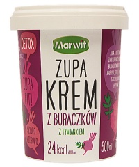 ZUPA KREM Z BURACZKÓW Z TYMIANKIEM