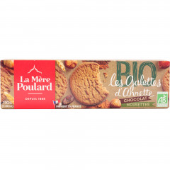 Ciasteczka galette czekoladowe orzechowe 