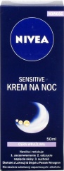 Nivea visage sensitive krem na noc dla skóry wrażliwej 