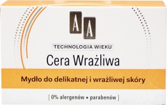 Aa techn.wieku mydło bezzapachowe do delikatnej i wrażliw.skóry 