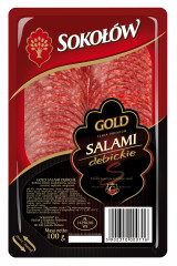 Salami sokołów gold dębickie 100g 