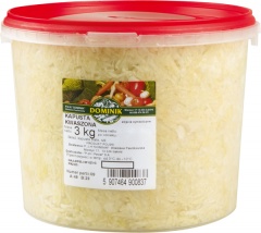 Kapusta kiszona 3kg Dominik
