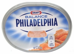 Serek Philadelphia z łososiem 