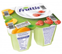 Deser jogurtowy morela i malina  6x4x125g