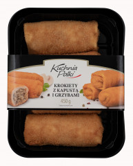 Krokiety z kapustą i grzybami 450 g KUCHNIA POLKI