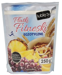 Płatki fitneski egzotyczne lubię:) 