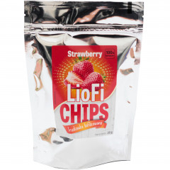 Chipsy liofichips truskawka połówko / plastry 