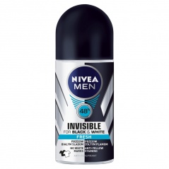 Dezodorant nivea antyperspirant invisible fresh roll on męski 