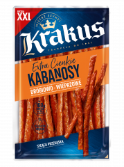 Krakus Extra cienkie kabanosy drobiowo-wieprzowe 250 g