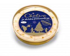 Chałwa unitop sezamowa ze skórką pomarańczy 350g 