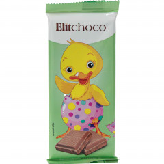 Elitchoco czekolada mleczna 80g WIELKANOC