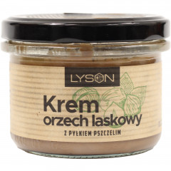 Krem do smarowania Łysoń orzech laskowy z pyłkiem pszczelim 