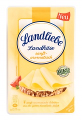 Delikatnie aromatyczny ser żółty w plastrach