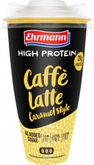 Napój kawowy Ehrmann High Protein Caffe Latte karmelowy 