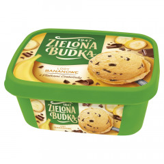 Lody Zielona Budka bananowe z płatkami czekolady 1l 