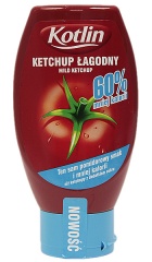 Ketchup Kotlin łagodny 60% mniej kalorii 