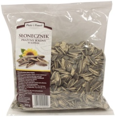 Słonecznik prażony solony w łupinie 