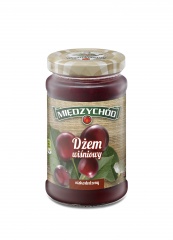 Dżem wisniowy niskosłodzony 245g Międzychód