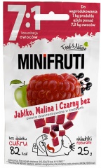 Minifruti-kostki owocowe jabłkowo-malinowe 
