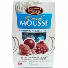 Praliny z musem czekoladowo mlecznym 