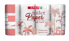 Spar No1 papier toaletowy 2-warst biały 8szt 