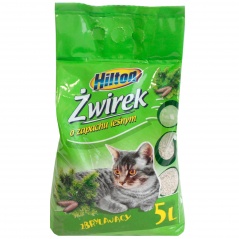 Żwirek Hilton dla kota zbrylający zapach