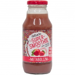 Napój super smoothie jabłko truskawka green mate metabolizm 