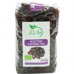 Rodzynki biolife sułtanki bio 
