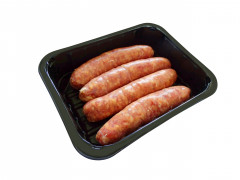 Kiełbasa mróz biała surowa z papryką 500g tacka 