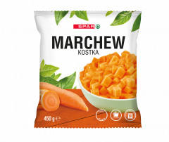 Spar mrożonki marchewka kostka 