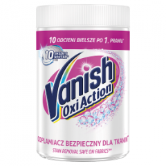 Vanish Oxi Action White odplamiacz do białych tkanin w proszku 625g