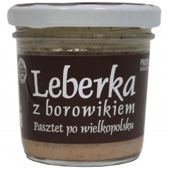 Leberka z borowikiem 